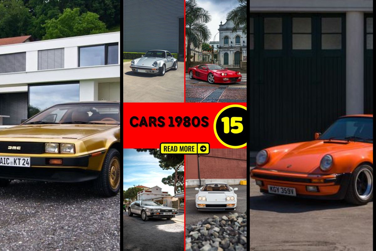 An exhaustive guide to iconic cars from the 1980s 15 ideas - mens-talk ...