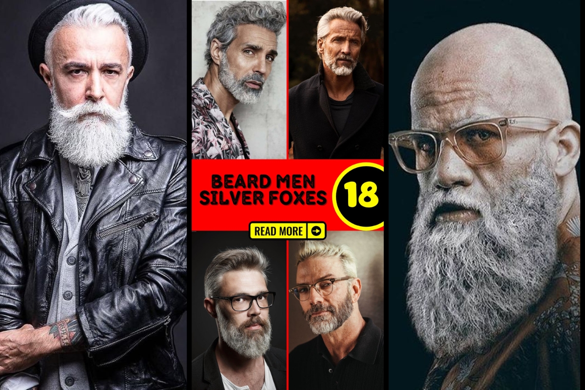Bearded Men Silver Foxes 18 Ideas Embody Your Outstanding Image Mens bearded-men-silver-foxes-18-ideas-embody-your-outstanding-image-mens