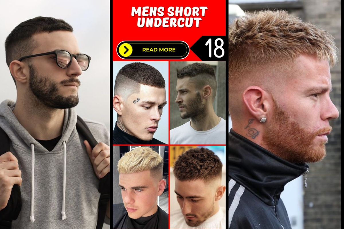 Men's short Undercut haircut 18 ideas: Stylish and versatile haircut