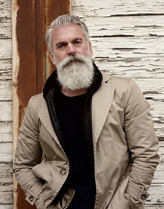 Men with white beards 20 ideas: The epitome of timeless elegance and ...