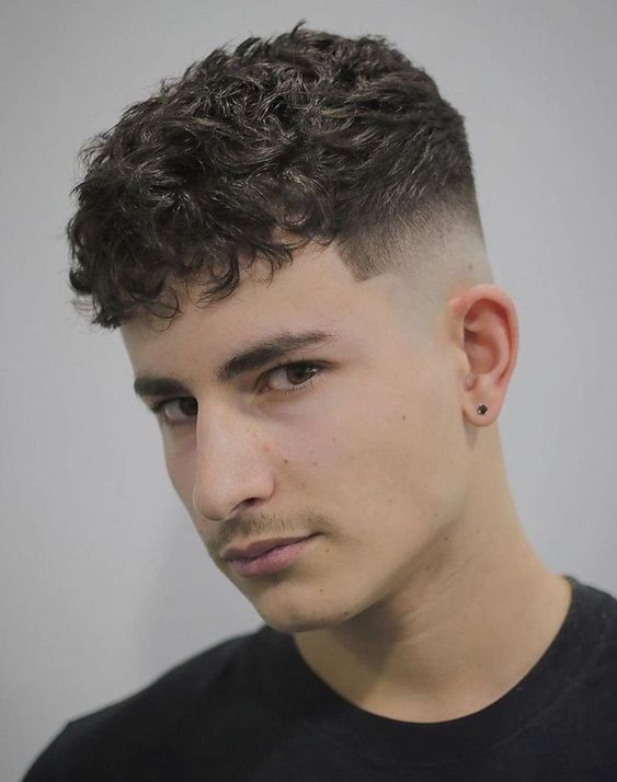 Uncovering stylish Curly Crew Cut men's haircuts 16 ideas: Perfect your ...