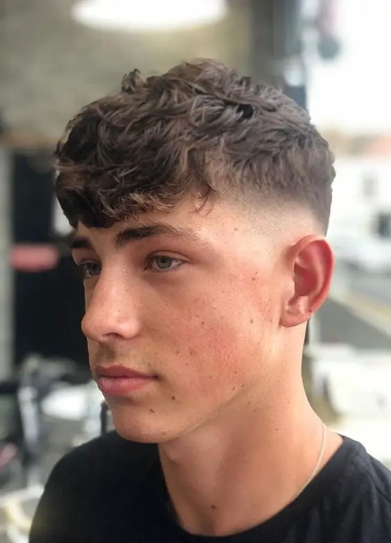 Men's skin fade haircut 18 ideas: Stylish embodiment of curly hair ...