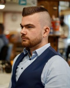 Mohawk Hairstyles For Men 2024 18 Ideas Style Revolution Mens Talk   15deec8c68b3332d32c11dac8e455894 240x300 