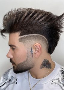 Mohawk Hairstyles For Men 2024 18 Ideas Style Revolution Mens Talk   26cd8fef825df6c71adb0ebb881a7fd3 213x300 