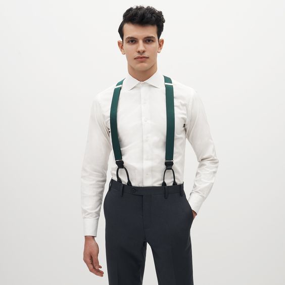 Men's attire with suspenders 15 ideas for 2024: Enhance your style ...
