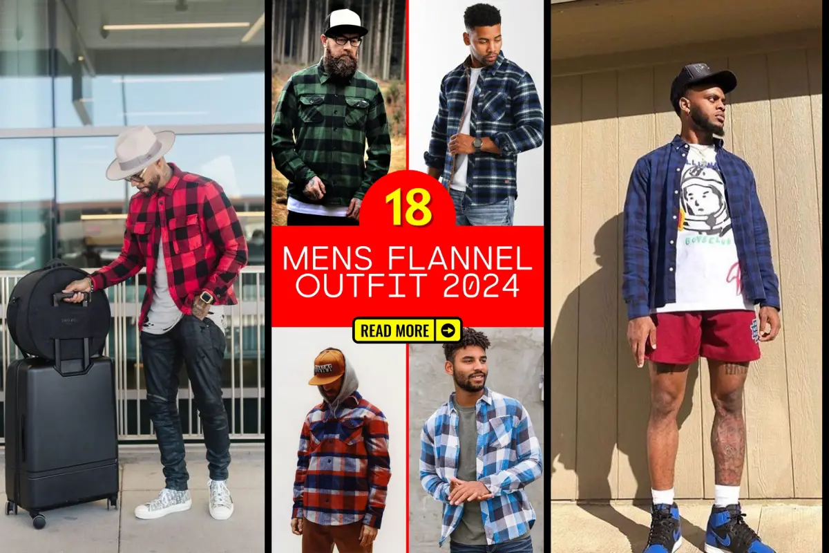 Men's Flannel Fashion 2024: Embrace Style, Comfort & Colorful Trends