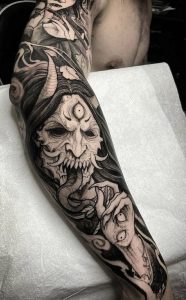 Men's Full Sleeve Tattoos 2024 - Bold & Artistic Ideas