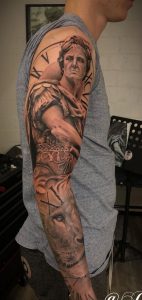 Men S Full Sleeve Tattoos 2024 Bold Artistic Ideas   3 32 142x300 