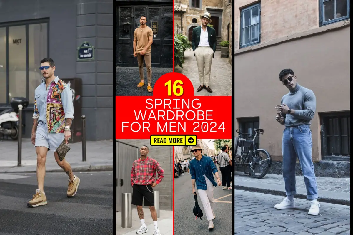 Spring 2024 Men's Wardrobe: From Street Styles to Old Money Class
