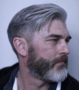 Top Spring 2024 Hairstyles for Men Over 40: Embrace Your Gray Elegance