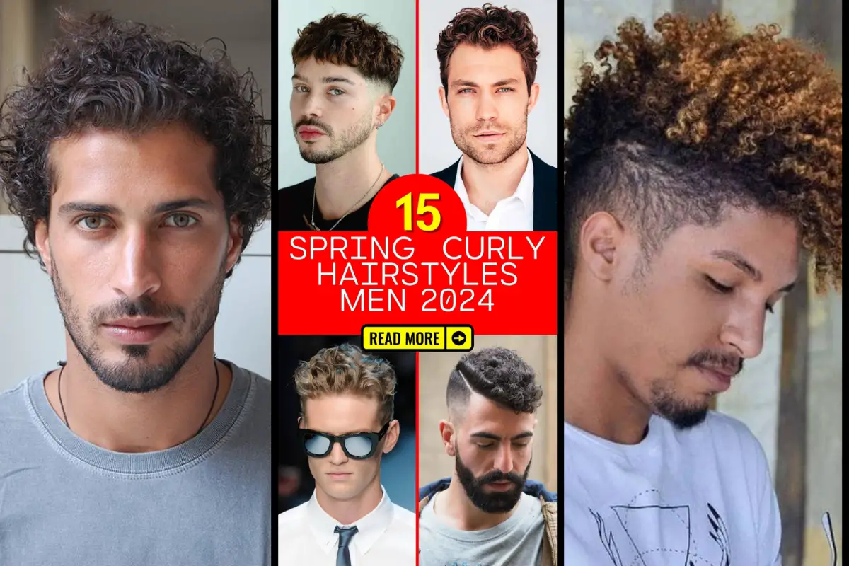Men's Curly Hairstyles 2024 From Classic Afros to Modern Mullets