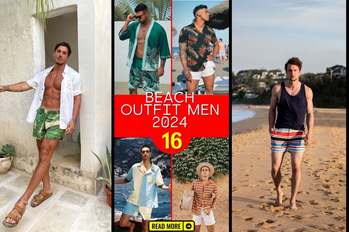 Men's Beachwear 2024: Classy & Casual Summer Fashion Trends