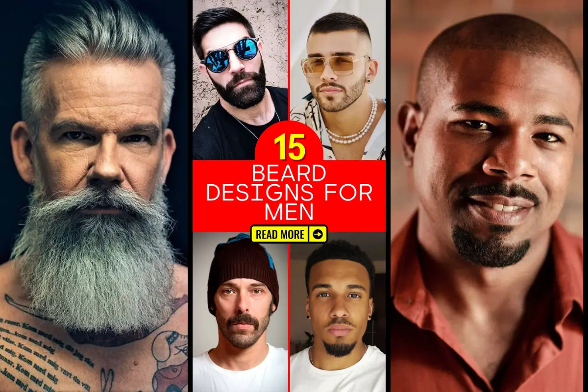 Explore Trending Men's Beard Designs: Art to Short Style Statements