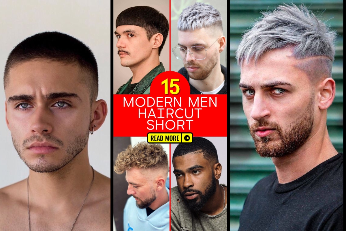 Modern Men's Short Haircuts 2024: Fade, Curly, and Cool Styles