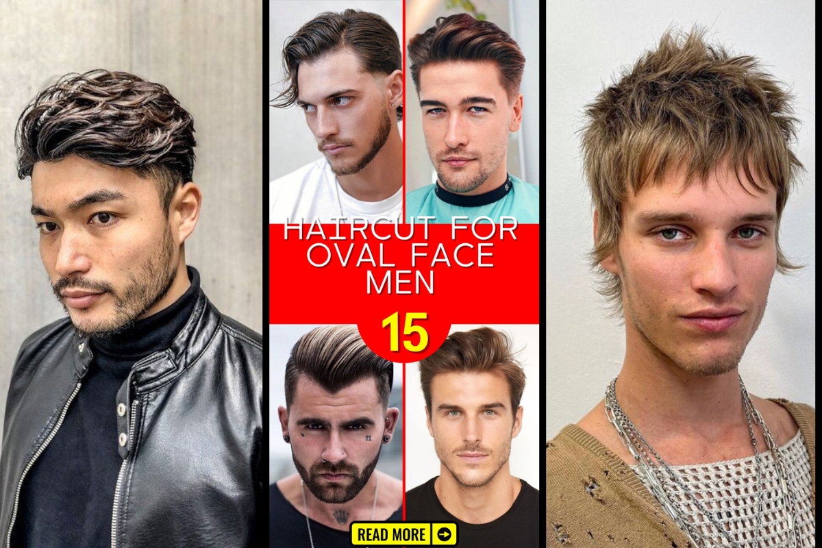 Top Fade, Buzz, and Long Haircuts for Men with Oval Face Shapes