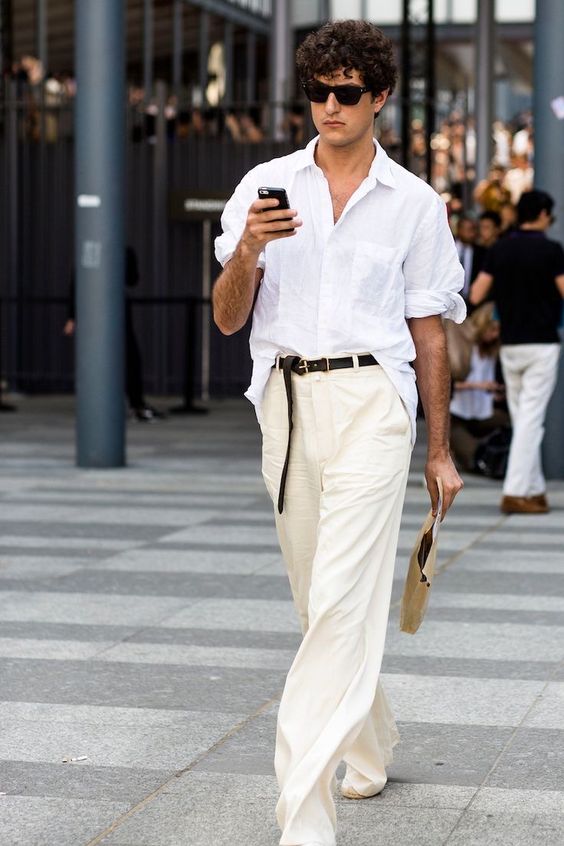 Timeless White Men's Outfits: Chic to Athleisure Style Guide