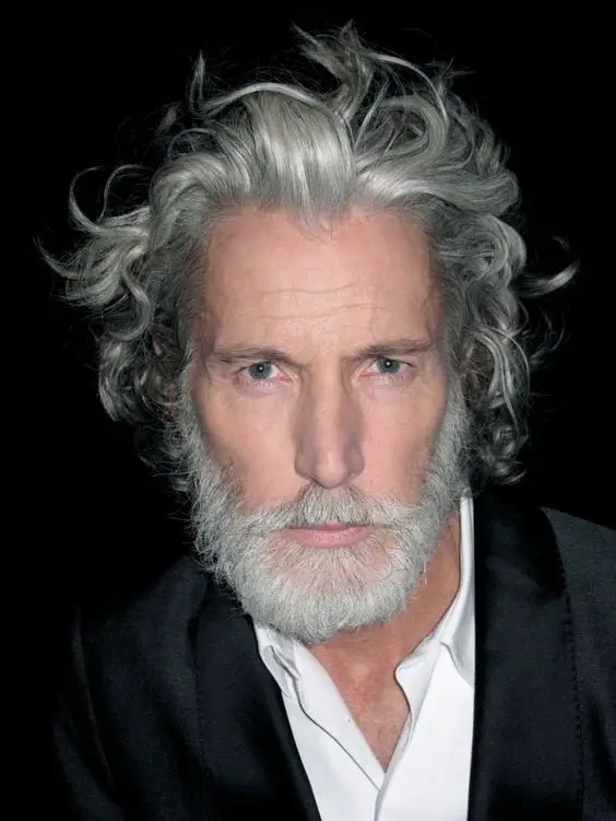 Silver Styles: Trendy Grey Haircuts for Men Over 50 and 60