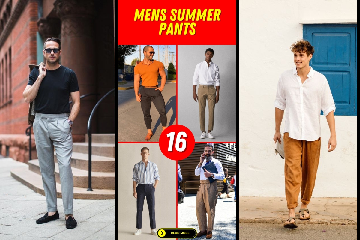 Men's Summer Pants: Casual to Formal Outfits & Style Tips