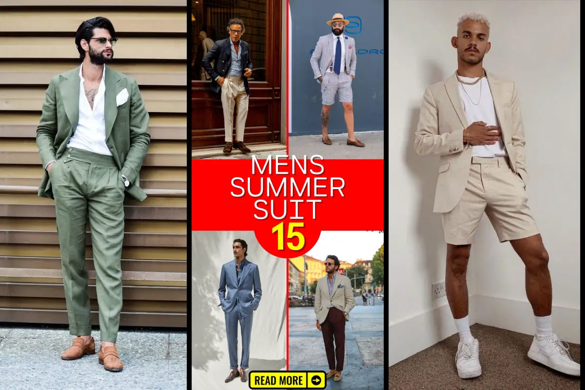 Men's Summer Suits 2024: Style Ideas for Weddings & Casual Wear