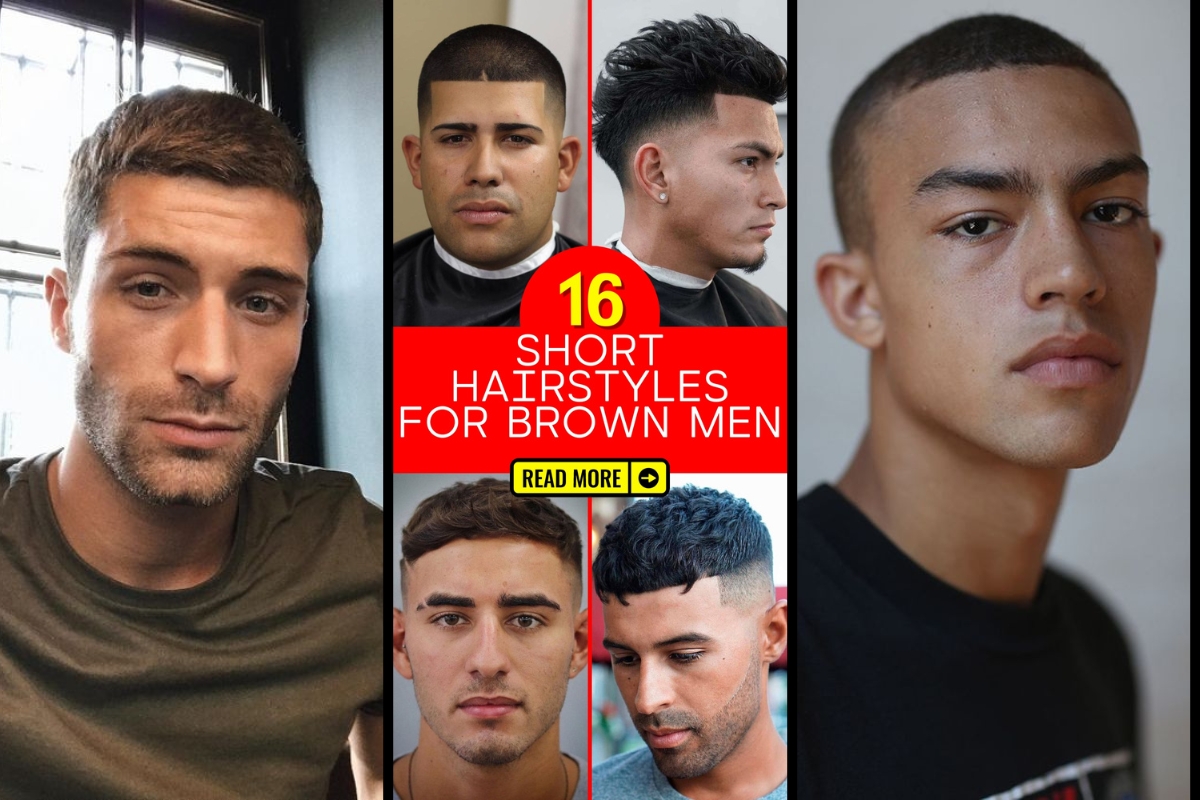 Top Short Haircuts for Brown Men - Embrace Style & Texture - July Update
