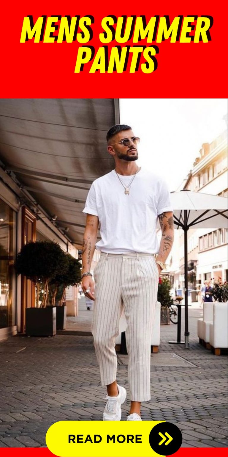 Men's Summer Pants: Casual to Formal Outfits & Style Tips