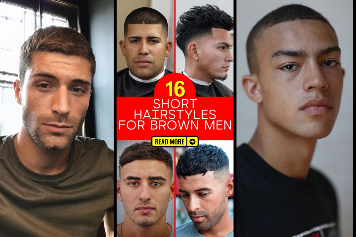 Top Short Haircuts for Brown Men - Embrace Style & Texture