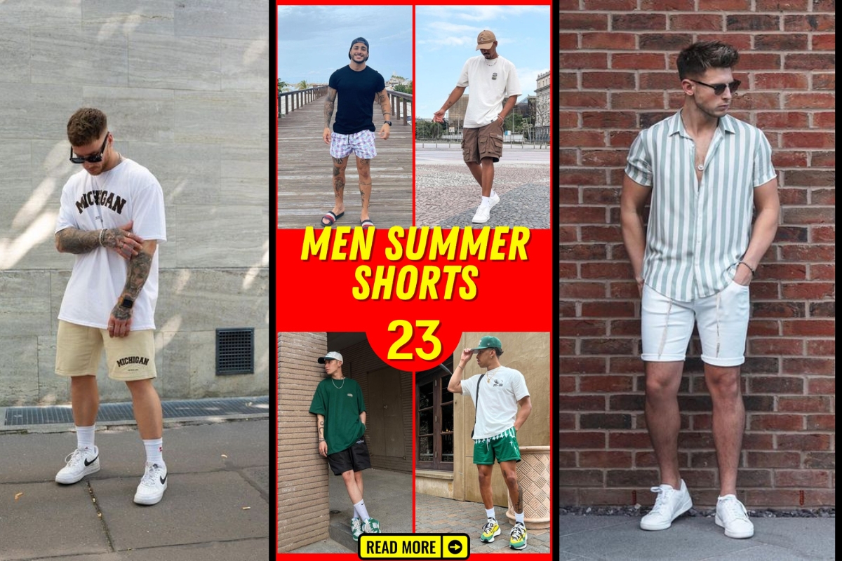 Stylish Men's Shorts Outfits for Summer: From Casual to Chic