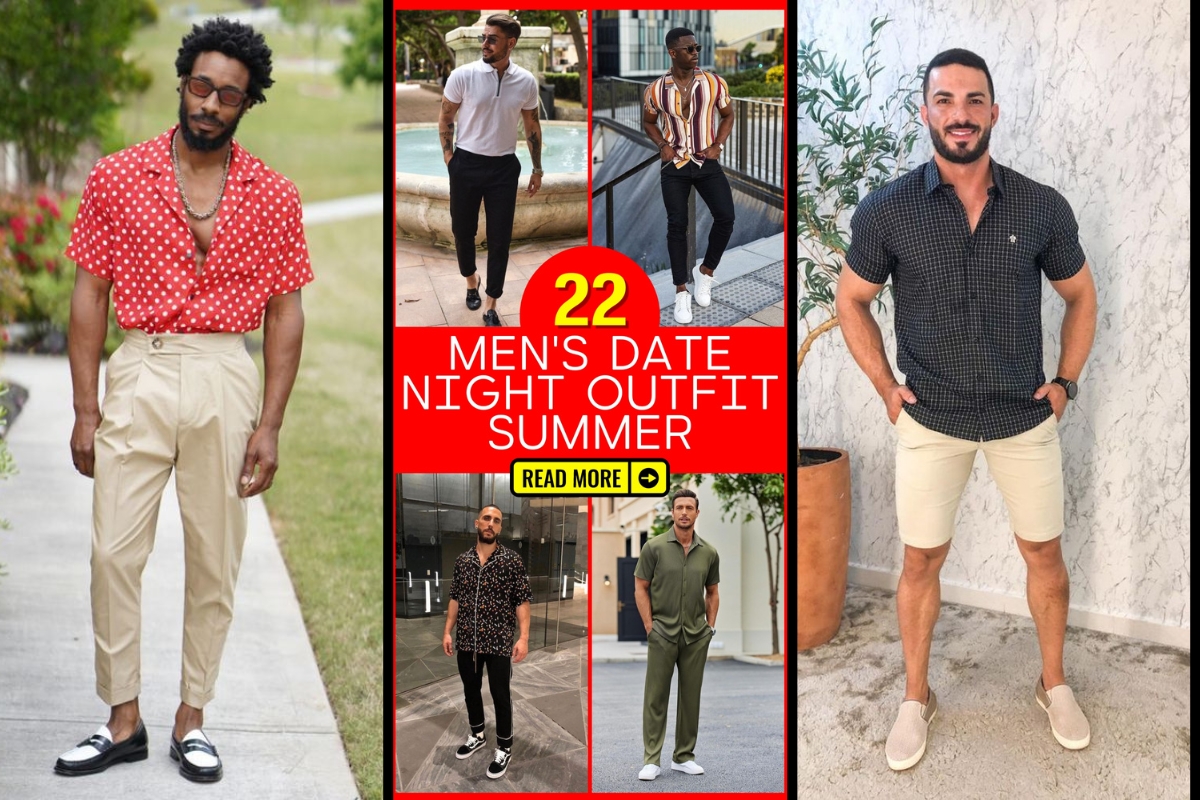 Men S Summer Date Night Styles Casual Elegance Meets Fashion