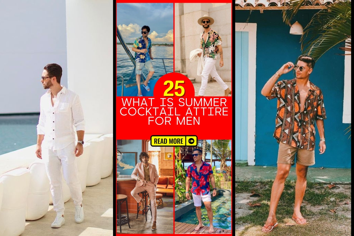 Men's Summer Cocktail Attire: Chic Styles for Parties and Weddings